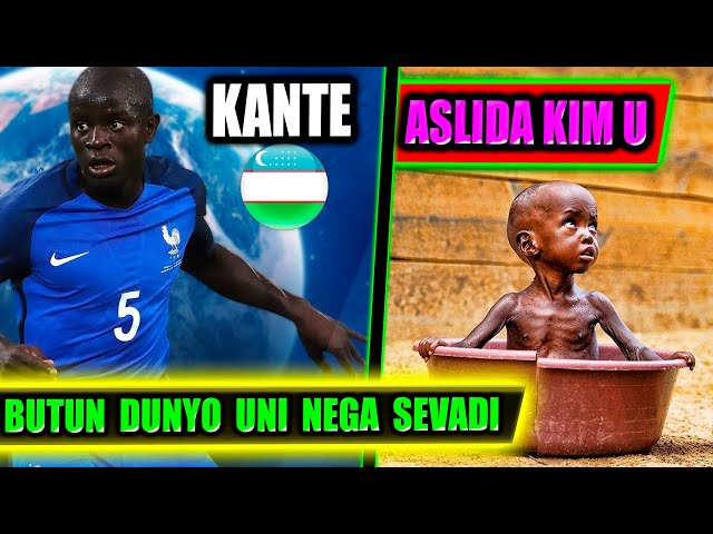BUTUN DUNYONI HAYRATGA SOLGAN MUSULMON N'GOLA KANTE HAQIDA, Н'Голо Канте хакида...