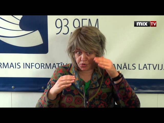 MIX TV: писатель Макс Фрай (Светлана Мартынчик) в программе "Переплёт"